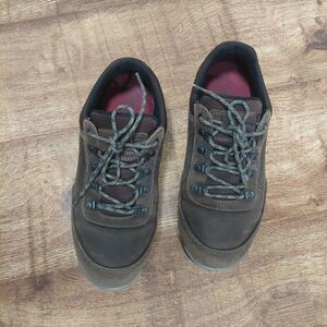 Ecco Men's Brown Oregon Shoes Casual Hiking Outdoor Sz 41 8